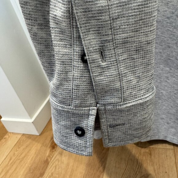 Travis Mathew Long Sleeve Performance Polo Gray XXL - Picture 4 of 13